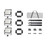 1 - Godox LP600Bi K3 Nero Litemons Bi color Pannello LED Kit da 3 pezzi