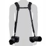 1 - BlackRapid Blackline II Double Harness - Tracolla Professionale Doppia per Due Fotocamere