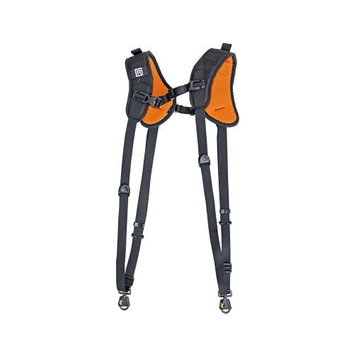 1 - BlackRapid Double X Extra Comfort - Tracolla Doppia Professionale per 2 Fotocamere