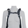 4 - BlackRapid Double Slim X Extra Comfort - Tracolla Fotografica Doppia per 2 Fotocamere