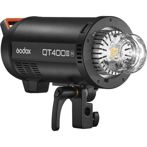 1 - Godox QT400III Flash da studio 400W HSS attacco Bowens Luce Pilota LED Pronta consegna