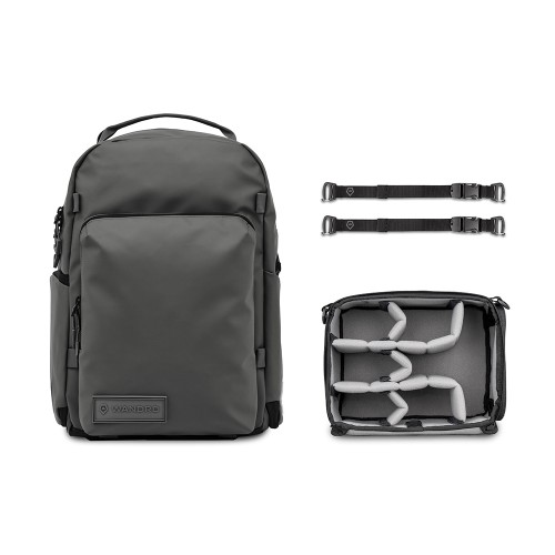 1 - WANDRD PRVKE Pocket 21 Litri Zaino Kit Fotografico Nero con Ampia Tasca Frontale