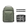 1 - WANDRD PRVKE Pocket 31 Litri Zaino Kit Fotografico Verde Wasatch con Ampio Scomparto Frontale