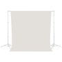 6 - Caruba Fondale Antipiega 2,60 x 3 m Bianco