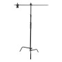 1 - Caruba C Stand con Boomarm Nero 300 cm