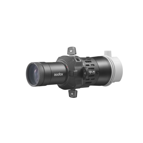 1 - Godox Proiettore FP-M 50° pre flash da slitta classici testa rettangolare