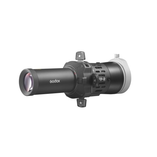 1 - Godox Proiettore FP-R 19° pre flash da slitta testa tonda