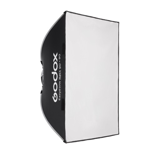 1 - Godox EazyFlow Foldable Rect 90x90 Bowens Softbox