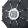 8 - Godox EazyFlow Foldable Beauty Dish 65 Bowens (nero/argento)