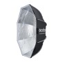 2 - Godox EazyFlow Foldable Beauty Dish 85 Bowens (nero/argento)