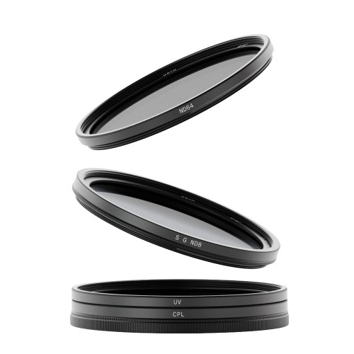 1 - Urth 72mm Filtri Kit (Plus+) (UV+CPL+ND64+ND8 Graduato Soft)