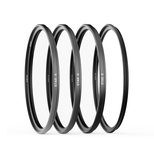 1 - Urth 82mm Filtri Magnetici Stellar Kit (Plus+) (4 punte+6 punte+8 punte)
