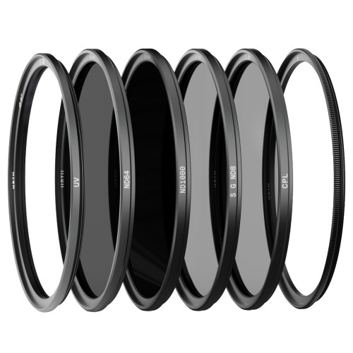 1 - Urth 55mm Filtri Magnetici Landscape Kit (Plus+) (UV+CPL+SGND8+ND64+ND1000)