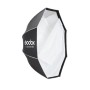 Godox UL-Octa-120 Softbox Ultraleggero Multifunzionale Easy Fold Diamentro 120cm