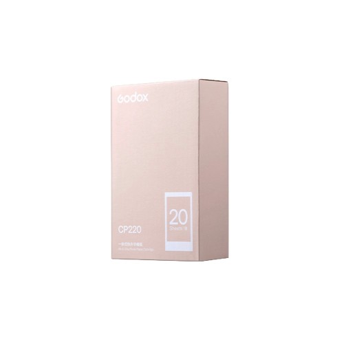Godox CP220 Carta Fotografica con Cartuccia a Sublimazione Integrata per P100