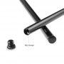 SmallRig 1054 2pcs 15mm Black Aluminum Alloy Rod(M12 40cm) 16inch