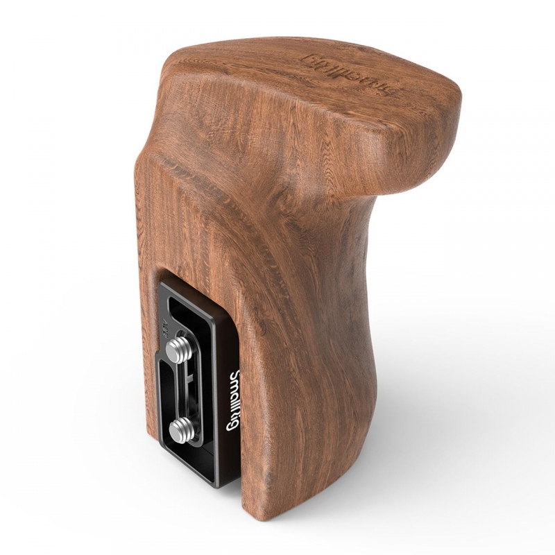 SmallRig 2457 Quick Release Wooden Grip for Z CAM E2 Series Cameras