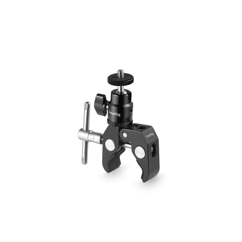 SmallRig 1124 Clamp Mount V1 w/ Ball Head Mount and CoolClamp