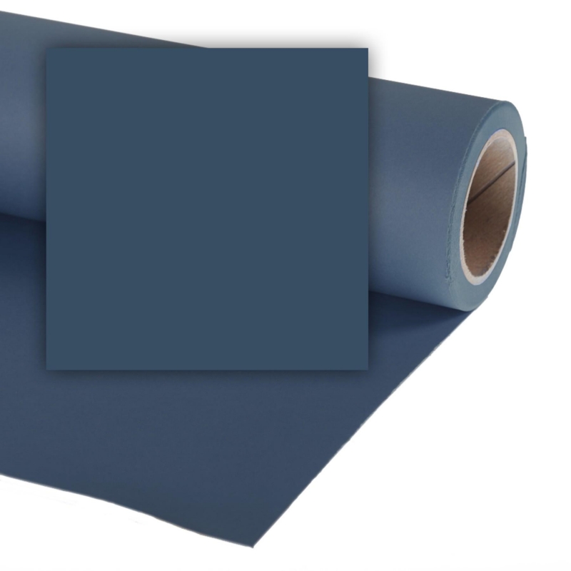 Colorama fondale fotografico in carta 2,72m x 11m Oxford blu (Oxford blu _79)