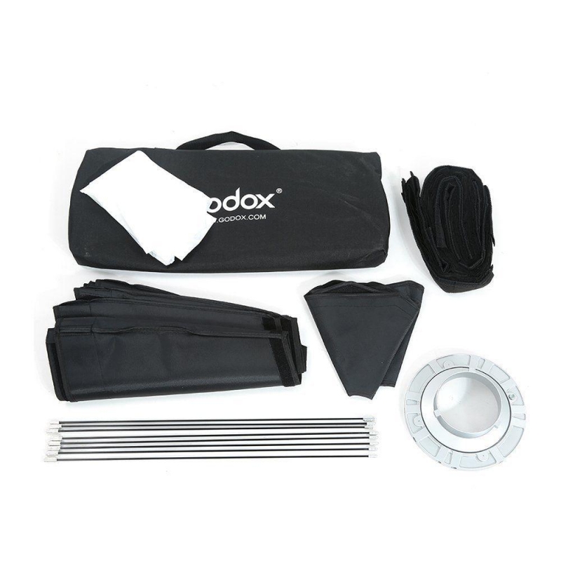 Godox 95cm Ottagono Softbox Borsa per Studio Flash Bowens Adattatore 