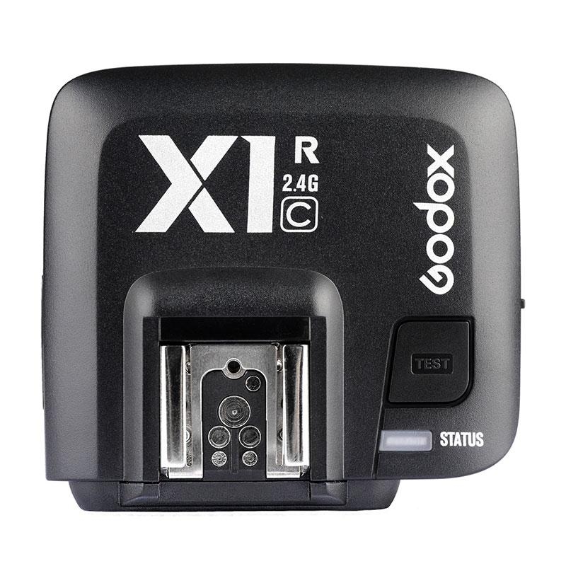 Godox X1R-C Ricevitore trigger X1 XPro TTL HSS per Canon wireless 32 canali