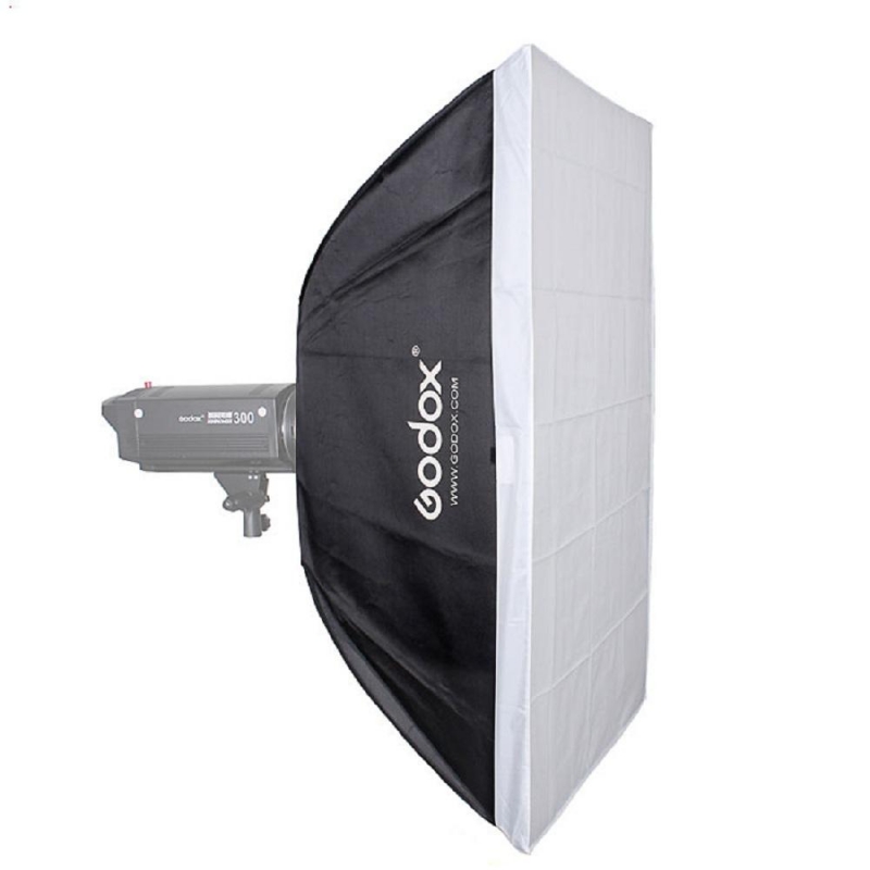 Godox Softbox 70x100cm rettangolare con attacco bowens per flash da studio