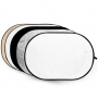 Godox pannello riflettente 120X180cm 5 in 1  bianco nero oro silver traslucido
