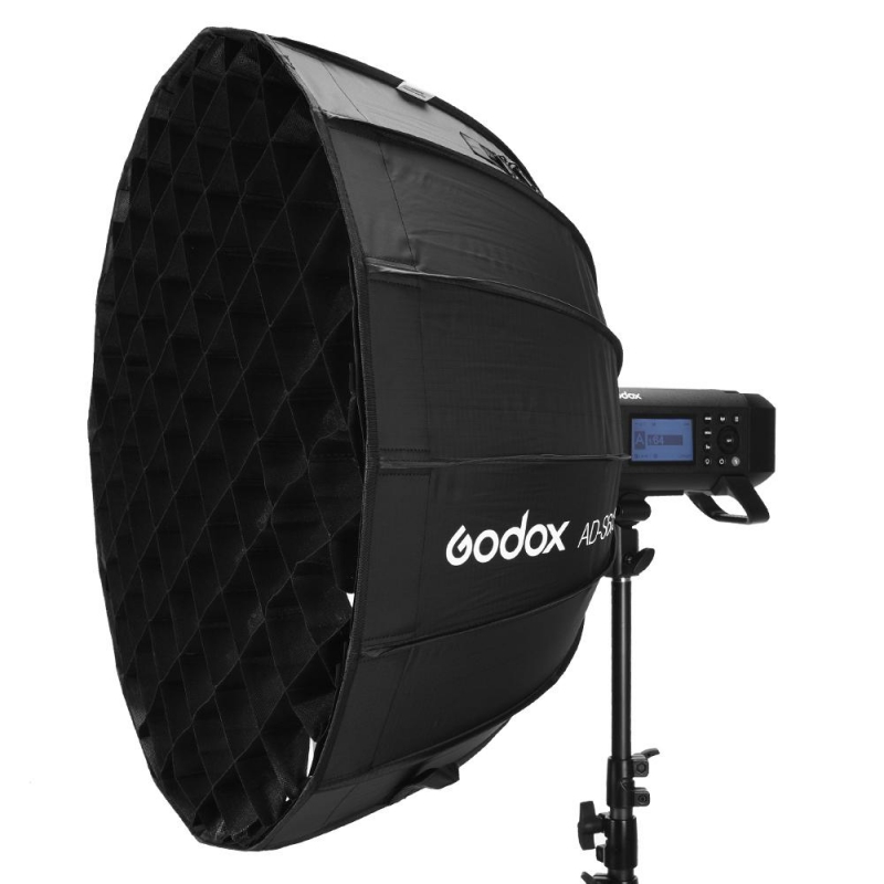 Godox AD-S65S Softbox Parabolico 65cm beauty dish Godox mount per AD400PRO 300Pro