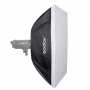 Godox Softbox 60x90cm rettangolare con attacco bowens per flash da studio