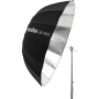 Godox UB-165S Ombrello Parabolico 165cm interno argentato Riflettente
