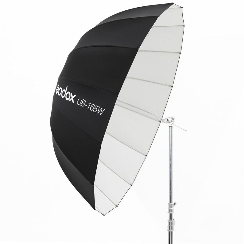Godox UB-165W Ombrello Parabolico 165cm interno bianco Riflettente