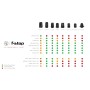 F Stop ICU Medium Shallow imbottitura interna per reflex e 5 obiettivi