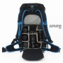 F Stop Loka UL Black / Malibu Blue zaino leggero 1kg da 37litri