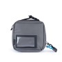 F Stop Accessory Pouch Small Gargoyle (Grey) Black Zipper