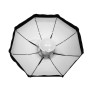 Caruba Beautydish 80cm Bianco richiudibile attacco bowens