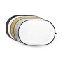 Caruba 5 in 1 Gold, Silver, Black, White, Translucent   150 x 200cm
